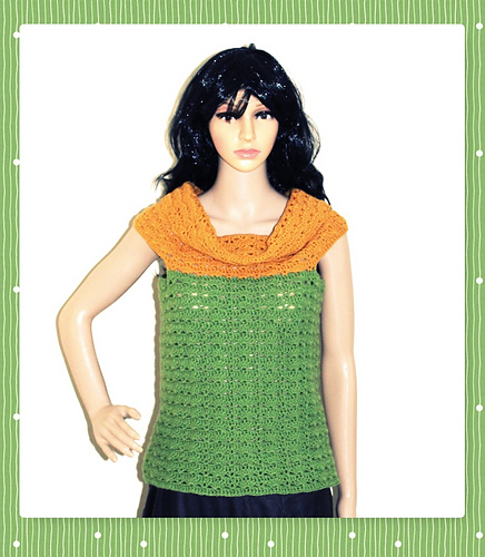 Seamless Extended Cowl Top photo 3