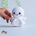 Cute Ghost Halloween pattern