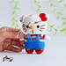 Halloween Hello Kitty pattern