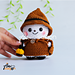Ghost with Lantern Amigurumi pattern