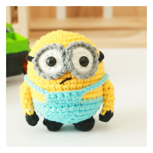 Amigurumi Minion Bob - Vui Vui