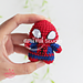 Spiderman Hero Keychain pattern