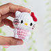 Tiny Hello Kitty Amigurumi pattern