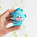Tiny Hangyodon Amigurumi pattern