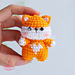 Fox with Heart pattern