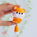 Tiny Fox Keychain pattern