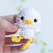 Funny Chicken Keychain pattern