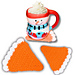 Pumpkin Pie Coaster pattern