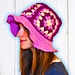 Granny Square Bucket Hat pattern 