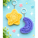 Moon and Star Keychains pattern