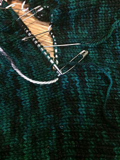 Grafting stitch by stitch