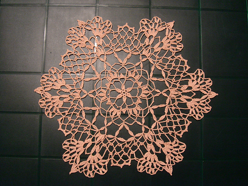 Lacy Six Point Doily photo 6