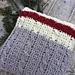 Cozy Cabin Cable Pillow pattern 