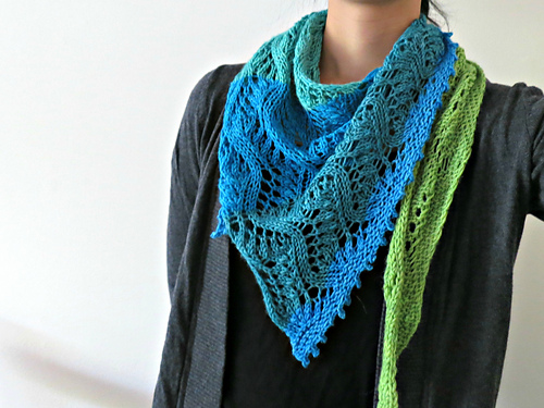 Patterns Using Shawlie Ravelry: The Kohi Shawl pattern by Andrea Lai