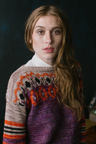 Ravelry: Arge Humeralis Pullover pattern by Meghan Jones