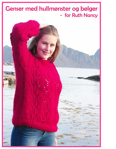 Bølgegenser - Ruth Nancy Design