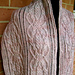 Kicking Horse Cabled Stole pattern 
