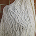 Barbeau Cabled Shawl pattern 
