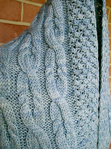 Ssndwort Cabled Shawl