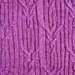 Pots Still Cabled Stole pattern 