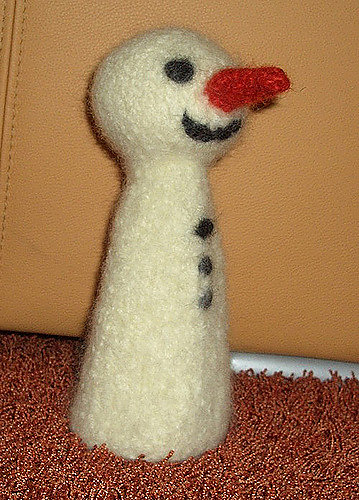 Felted Snowman photo 4