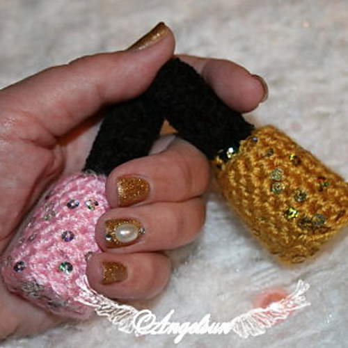 Ravelry Kaitlin's Nail Polish Bottle pattern by Kelly Lynn Smith