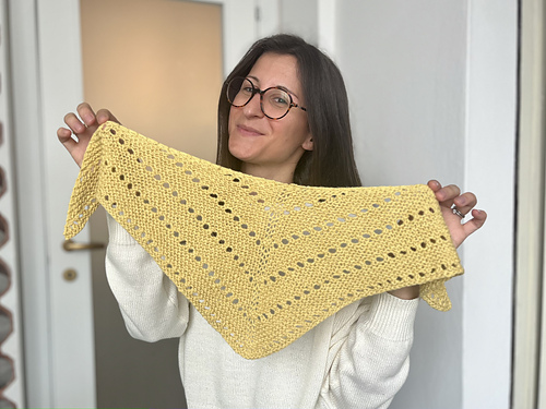 En italiensk Bandana - An Italian Knitter