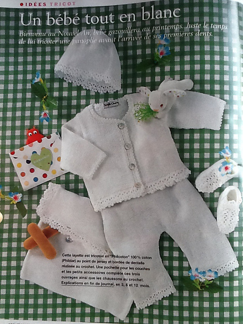 Ravelry Une Layette Blanche Tricotee Pour Bebe Pattern By Brigitte Charoy Ravelry Une Layette Blanche Tricotee Pour Bebe Pattern By Brigitte Charoy