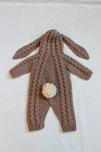 Ravelry: Blair Bunny Suit pattern by Anna Naber