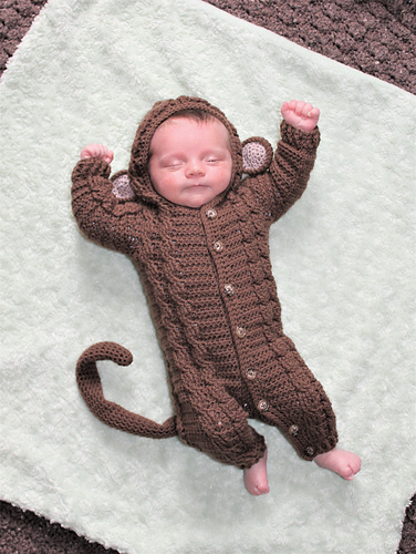 Ravelry: Monroe Monkey Suit pattern by Anna Naber