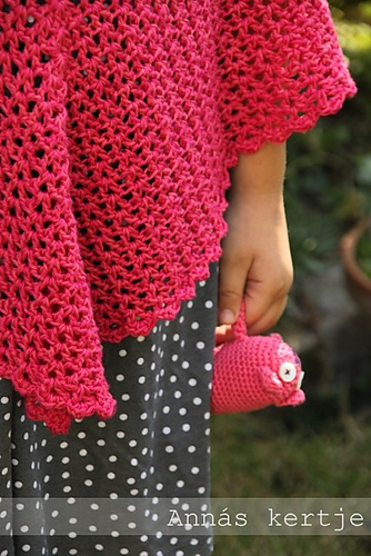 Summer sunset poncho (Nyári naplemente poncsó) photo 11