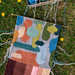 Intarsia Snail Mail Scarf pattern