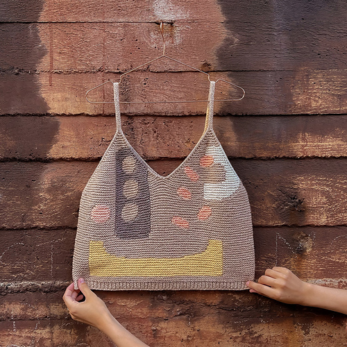 Intarsia-Topp - Anna Husemann