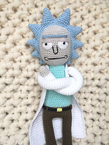 Rick Sanchez from Rick and Morty - Tina L. crafts