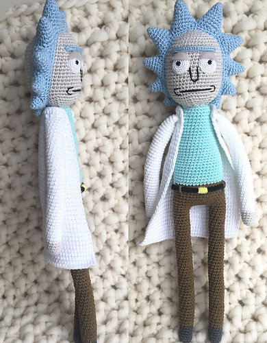 Rick Sanchez from Rick and Morty - Tina L. crafts