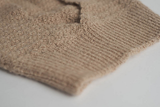 Crocheted and knitted balaclava pattern.