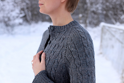 Ravelry: Oval Lines cardigan pattern by Takako Takiguchi