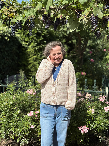 Basic Topdown dk Cardigan