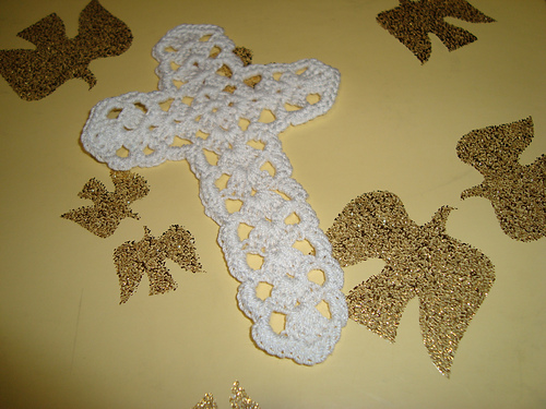 Kryss- bookmark eller pynt - annette2u
