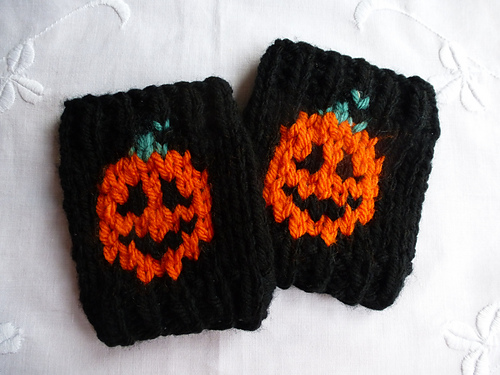 Halloween Pumpkin Cuffs