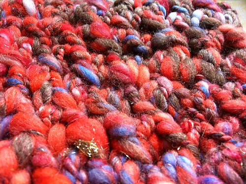 Super Quick Bulky Handspun Cowl/Scarf photo 2