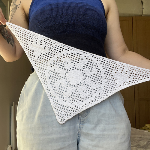 Mana bandana - White