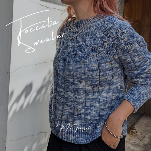 Ravelry: Toccata sweater pattern by Miki Teragaki