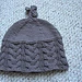 Reverse Cable Rib Baby Hat pattern 