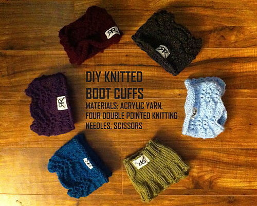 Afghan-inspired boot cuff photo 2