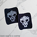 Addison Shay Alien Coasters pattern 