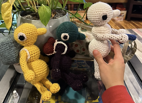 Big Walk Crochet Doll