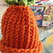 Loom Knit Pumkin Baby Hat pattern 