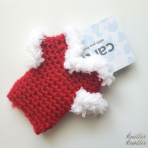 Christmas Gift Card Holder Sweater Ornament photo 8