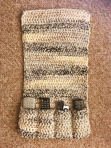 Ravelry: Remote Control Couch Caddy pattern by Ashley Misiak